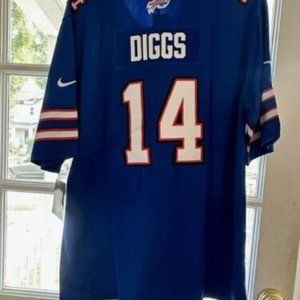 Men's Buffalo Bills Stefon Diggs Nike Jersey (Size LARGE) Onfield